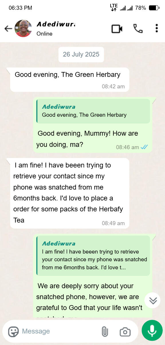 Herbafy Tea